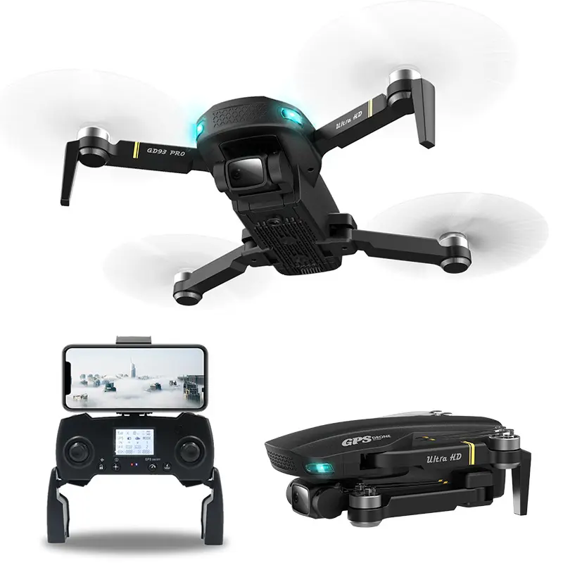 GD93 Pro GPS 6K Drone 3-Axis Gimbal Professional with HD Camera Follow Me RTF RC Drones Quadrocopter