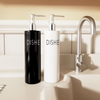 Bouteilles de shampoing pour enfants personnalisées de 150ml 250ml 350ml Bouteilles de shampoing vides en plastique pour hôtel 500ml en stock
