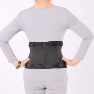 Con 20 pezzi magnete all'interno lombare medico cintura di sostegno del gancio posteriore della colonna vertebrale - Product Image 1