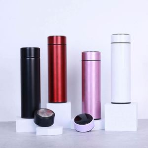 Wholesale Custom Design Sports Travel <b>Smart</b> Stainless Steel Water Bottle with LED Temperature Display - Product Image 1