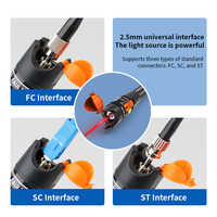 Stylo de test de point de rupture à lumière rouge MCO pour fibres optiques, modèles 5MW/10MW/15MW/20MW/30MW, source lumineuse FTTH