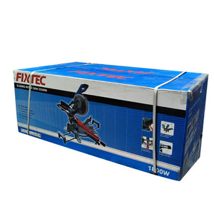 Scie à onglet coulissante composée FIXTEC 1800W 255mm avec laser FMS25502 - Product Image 6