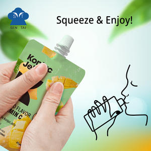 Natural Zero Sugar rendah kalori <span class=keywords><strong>Konjac</strong></span> Jelly Drink manggo rasa sempurna On-The-Go makanan ringan dalam tas kemasan - Product Image 3
