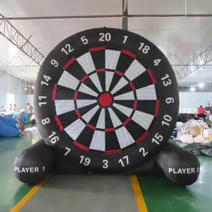 Free Air Ship To Door 4m High Inflatable Dart Inflatable Soccer Dart Board Game Inflatable Foot Dart Game With 5 Balls