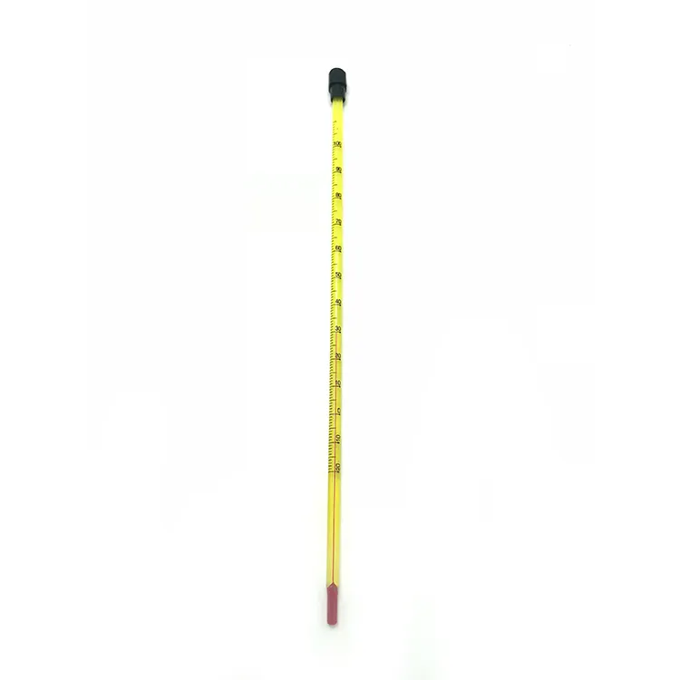 Plastic Top Accessoire Ontwerp Kerelab Alcohol Glas Thermometer Met Rode Vloeistof