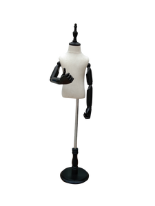 Child Mannequin Torso Body HalfLength Mannequin <strong>Clothes</strong> <strong>Prop</strong> Rack Adjustable Height Dummy Clothing Store Window Display Stand - Product Image 2