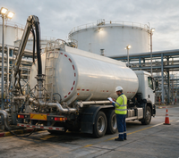 Camion-citerne Sinotruk Howo NX 8x4 12 roues pour distribution de carburant, citerne en acier au carbone, camion-citerne mobile pour distribution d'huile en carrière
