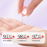 Produits de beauté pour soins de la peau Peptide actif blanchissant Sérum rose sexy Aréole tendre pour les lèvres aisselles Capsule d'essence rose