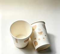Porte-gobelets à emporter pour café, pour 2 gobelets en papier, porte-gobelets écologique, porte-gobelets pour boissons chaudes avec poignée