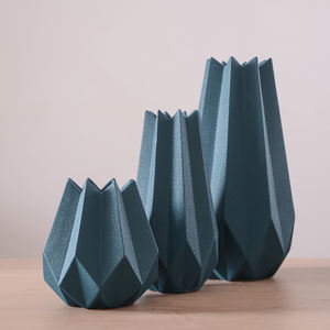 Jarrones de cerámica nórdicos, Mini jarrones de flores para decoración de escritorio de oficina, sala de estar Decoración Para, jarrones de porcelana de 27 CM de alto, boda <span class=keywords><strong>Jarron</strong></span> - Product Image 6