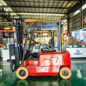 כפול כונן 4 גלגל קלאסי מנוגד ליתיום-יון חשמלי מלא מלגזה משאית 4.5 מ '4.7 מ' 6 מ 'מעליות ניידות - Product Image 3