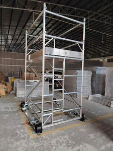 JHJD Tour d'échafaudage mobile en aluminium multifonctionnel chinois Échafaudage ferroviaire de voie ferrée - Product Image 2