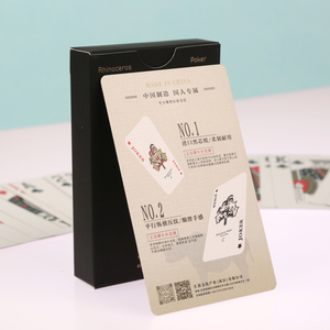 Professional Luxury Paper Poker Deck Custom Logo Gold Geometric <b>Playing</b> <b>Cards</b> High Quality Flexible Personalized Game <b>Cards</b> - Product Image 1
