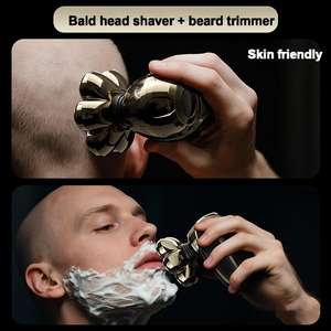 Rasoir rotatif domestique personnalisé MS-680 à 7 têtes, étanche, professionnel, rechargeable, pour hommes - Product Image 4