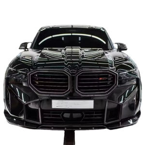 Pour <span class=keywords><strong>BMW</strong></span> XM Kit de carrosserie large en Fiber de carbone XM mises à niveau en Fiber de carbone de style RNG diffuseur de lèvre avant passage de roue becquet capot corps large - Product Image 1