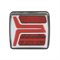 Feu arrière de remorque LED sans fil personnalisé, rechargeable, avec fonctions de freinage et de clignotement, DC3.7V SAE DOT IP67, étanche, pour camion