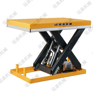 Plateforme élévatrice à ciseaux compacte 1 tonne 2 tonnes pour manutention de matériaux en atelier et entrepôt - Product Image 1