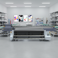Imprimante hybride UV multi-couleurs pour affiches en vinyle, machine d'impression jet d'encre, fabricant chinois