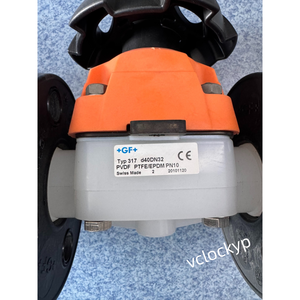 1PCS NEW +GF+ 317 D40 1 1/4"DN32 PVDF <b>PTFE</b> PN10 Diaphragm Valve Unbranded Made in China Via Fedex/DHL - Product Image 2