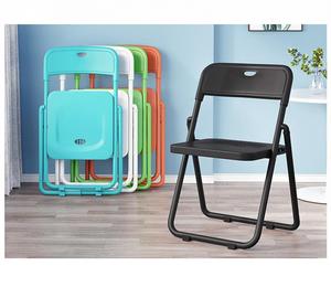 Venta caliente Moda Precio bajo Cómodo PP + METAL Estudiante PP Silla plegable de plástico Precios - Product Image 4