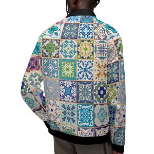 Sudaderas con capucha únicas de lujo Chaquetas Abrigo Rojo <span class=keywords><strong>Marruecos</strong></span> Diseño personalizado Invierno Stand Collar Raglan Cremallera <span class=keywords><strong>Sudadera</strong></span> Chaqueta a granel - Product Image 4