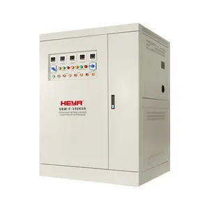 SBW-F-50KVA Industrial Automatic Voltage Regulator Stabilizer Three Phase 380V 415V with AC Current and Three Servo Motors
