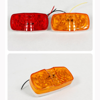 12 LED-Anhänger-Randlichter, Auto-Seitenlichter, LKW-Warnlichter, doppelte runde Randlichter, Anti-Heckkollisionslichter