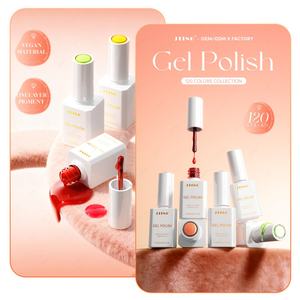 JTING New 120 Color Series Nail Polish Gel Set <b>Colour</b> Uv Gel Nail Kit Professional Nail Salon Soak off Natural Non Toxic OEM ODM - Product Image 6