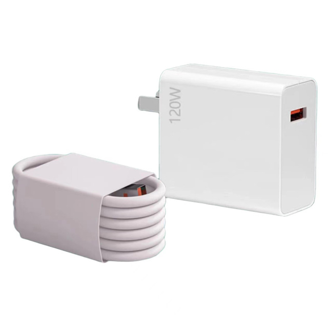 Charger Wholesale 120W USB Charger Super Fast Charging Adapter for Xiaomi Civi 12t 11t Redmi Note 11 Pro+ 11T Pro iphone