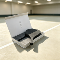 Carton rigide de luxe personnalisé Gen 4 Pickleball Paddle Set emballage raquette de tennis de plage boîte magnétique avec mousse