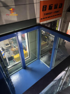 Chất lượng cao bán chạy nhất container Hồ bơi di động ngoài trời mặt đất container sóng làm hồ bơi kính cửa sổ hồ bơi - Product Image 3