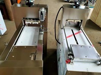 Machine à trancher le bœuf congelé électrique professionnelle, coupe-viande automatique CNC pour usine de transformation de la viande