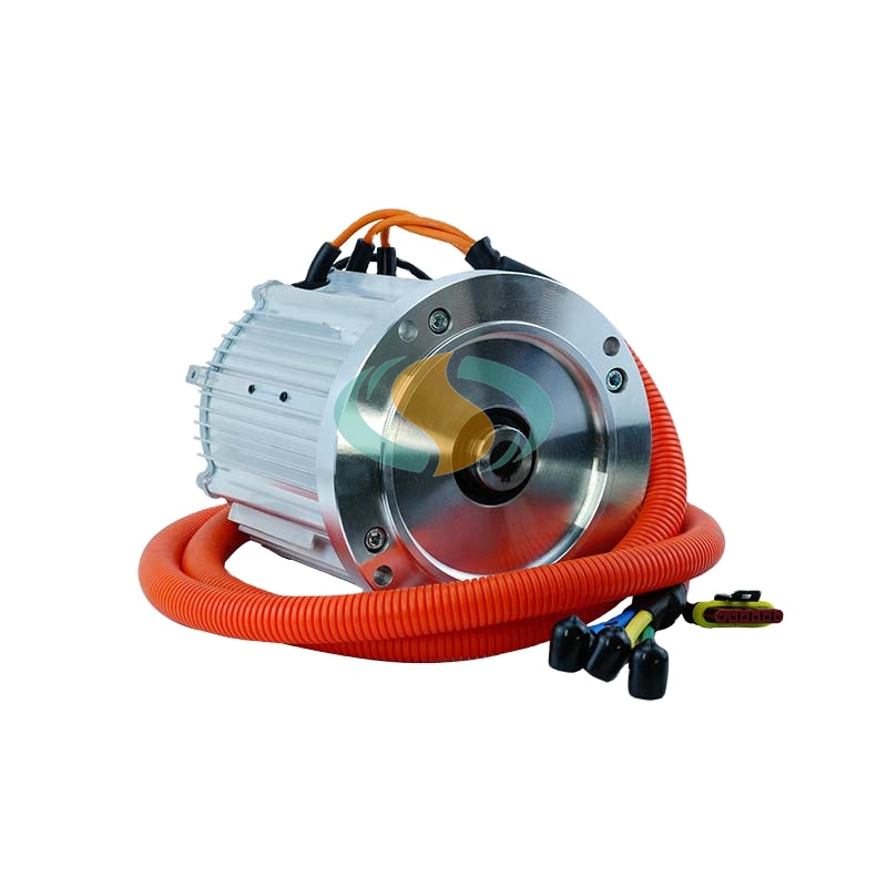 80kw Elektromotor 1100 Rpm 540V 3 Fase Permanente Magneet Synchrone Motor Voor Auto Convertie