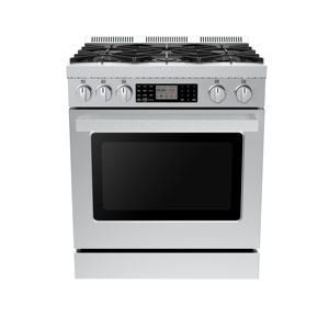 30 इंच 5 बर्नर गैस रेंज फ्रीस्टैंडिंग गैस कुकर के साथ टच कंट्रोल कन्वेक्शन गैस स्टोव के साथ - Product Image 1