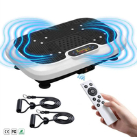 Máquina de Ejercicio Corporal Silenciosa de Múltiples Velocidades para el Hogar, Pantalla LCD, Plataforma Vibratoria de Cuerpo Completo Personalizada OEM
