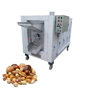 Máquina de torneira de café industrial peanut e areia, máquina de aquecimento porcas de chão