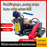 Pompe de transfert de carburant diesel 50L/min 12V 24V DC avec moteur pour station-service, raccord rapide et arrêt automatique OEM