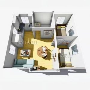 Casa Contenedor Prefabricada de Acero Galvanizado Expandible de Lujo, Venta al por Mayor, 20 pies, 40 pies, Residencia Familiar de Una Habitación - Product Image 3