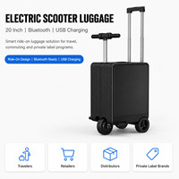 Vente en gros usine : Valise scooter électrique 20 pouces avec cabine, capacité 150 kg, Bluetooth et chargement USB
