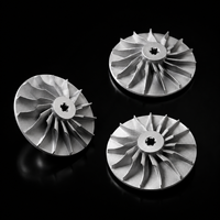 Impeller centrifuge LPBF personnalisé pour systèmes thermiques automobiles, véhicules à énergie nouvelle, fabriqué en titane/aluminium