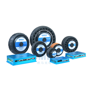 Agv 12 12 بوصة 48 فولت 36 فولت Dc 47 W 30N.M 15 محور عجلة كهربائي بدون فرش مع جهاز تشفير بصري - Product Image 6