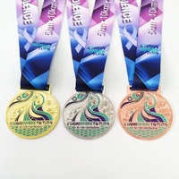 Medallas de Maratón al por Mayor: Diseño 3D de Metal, Premios para Triatlón, Carreras y Deportes, Trofeos Personalizados, Estilo Antiguo y Moderno
