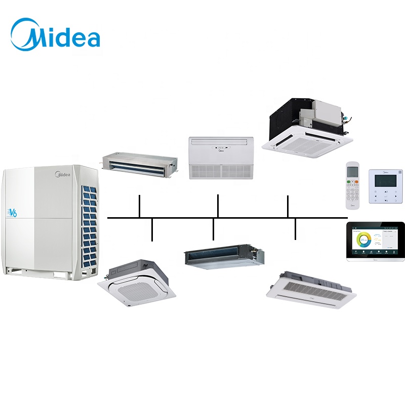 Midea hvac 시스템 vrf 에어컨 vrf 멀티 시스템 에어컨