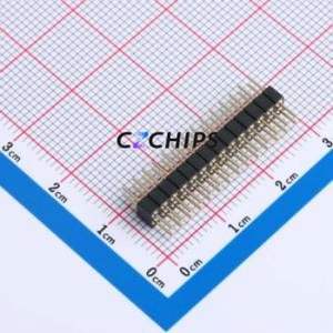 XDZ200C-2-14-Z-2.8-G1 Pin Header Through hole Component (THT),P=2mm Connector 2x14P 2mm 2mm Round Pin - Product Image 1