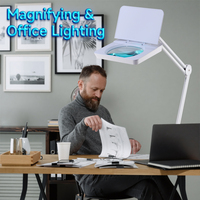 Electronics Inspection Nail Cosmetic Eye Lash Beauty Salon Lamp Lashes Light Floor Lamp Tattoo Eyelash Makeup Magnifying Lamp