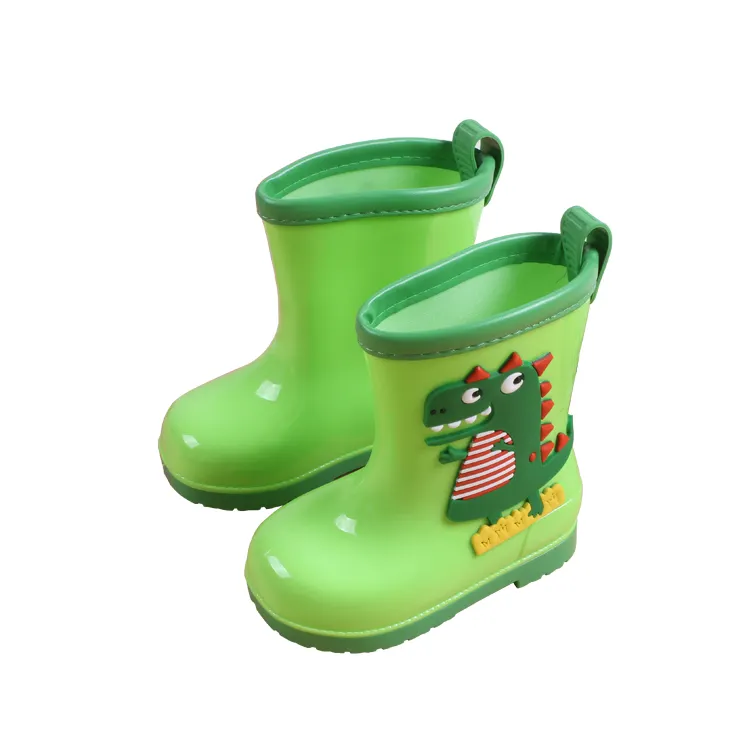 New fashion four season children's rain shoes boys and girls cartoon waterproof middle tube rain boots daily leisure water boots