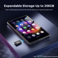 Reproductor MP3 de 5 Pulgadas con Pantalla Táctil, Reproductor MP4 y MP3 Android para Niños con Reproductor de Música y Vídeo con Bluetooth y WiFi