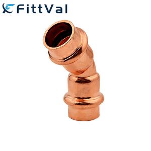 銅プレス継手3 "銅プロプレス継手銅プレス継手中国サプライヤー - Product Image 6