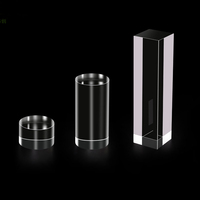 Kunden spezifische Acryl kristalls äule/Zylinder/Säule, zylindrischer Acryl ständer fuß, Acryl stab/Stange/Stab/Stange/Stange