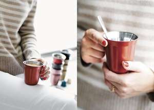 Tazza da caffè Espresso a doppia parete da 80ml Set Lungo in tazza da caffè in acciaio inossidabile <span class=keywords><strong>Pixie</strong></span> Cup Water Mug - Product Image 4